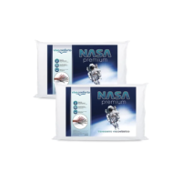 Kit 2 Travesseiros Nasa Premium Viscoelástico Original Viva Conforto Antiácaros