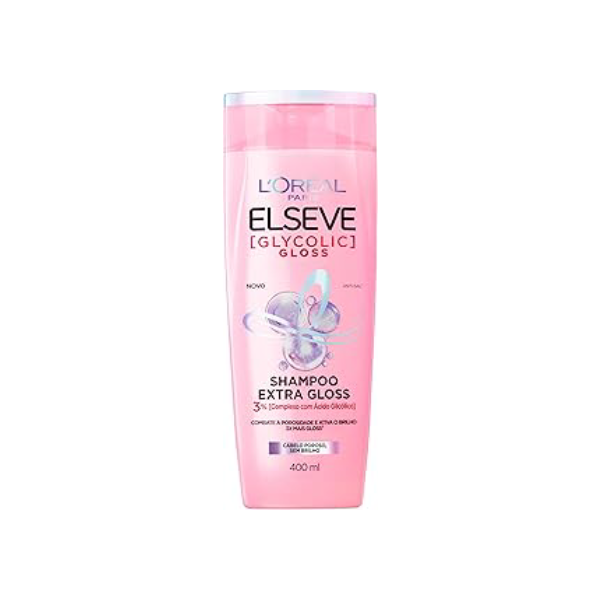 Elseve Haircare, Shampoo L'Oréal Paris Glycolic Gloss, 400ML