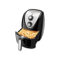 Fritadeira Sem Óleo Mondial, Grand Family Inox - 5L, 110V, Preto, 1900W - AFN-50-BI