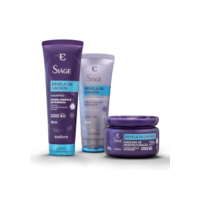 Eudora Kit Siàge Revela os Cachos: Shampoo 250ml + Máscara 250g + Condicionador 200ml