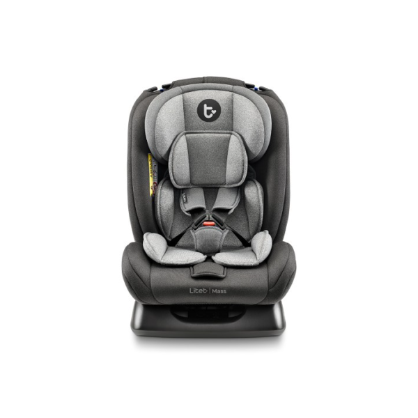 Cadeira Para Auto 0-36 Kg Litet Mass Preta e Cinza - BB458