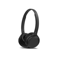 Headphone Philips bluetooth on-ear com microfone e energia para 15 horas na cor preto TAH1108BK/55