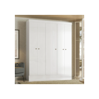 Guarda-Roupa Demóbile Ártico com 5 Portas e 135cm de Largura - Branco