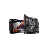 Placa Mae Gigabyte B550m Aorus Elite Am4 Ddr4 Hdmi Cor Preto