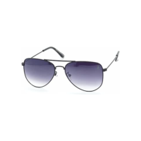 Óculos de Sol Aviador Clássico Unissex Polo London Club, Armação em Metal Stainless Stell