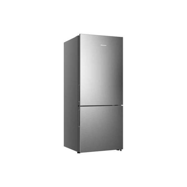 Geladeira / Refrigerador Hisense Duplex, Frost Free, Botton Freezer Inverter, 397L, Inox - RB-52W2ANRI -220V