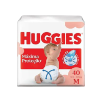 Fralda Huggies Supreme Care M - 40 fraldas