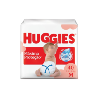 Fralda Huggies Supreme Care M - 40 fraldas