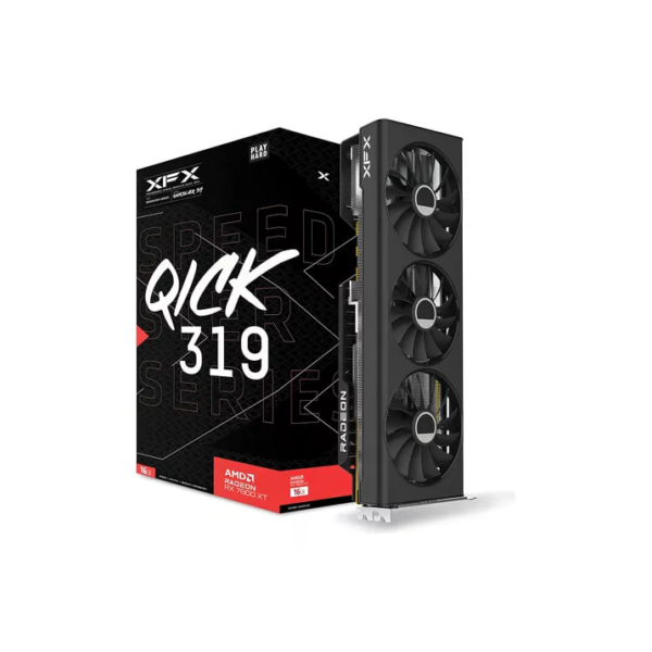 Placa gráfica para jogos Xfx Speedster Qick319 Rx 7800 Xt