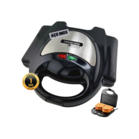 Sanduicheira e Grill Inox antiaderente - 750W - Mod: INBSW02 - In Brasil