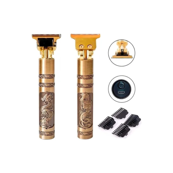 Maquina Maquininha De Cortar Cabelo Barbeador Eletrico Aparador De Pelos Acabamento Dragão Barba Profissional
