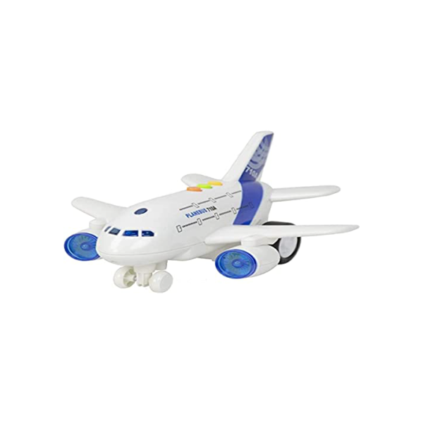 Aviao de Friccao Planebus 710A Mega City com Luz e Som BBR Toys