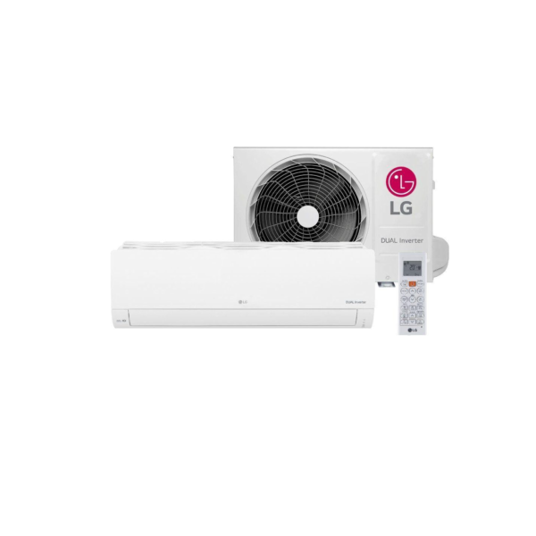 Ar-Condicionado LG DUAL Inverter Compact +AI 12.000 BTU Frio 220V S3-Q12JAQAL