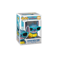 Boneco Funko Pop! Disney Lilo & Stitch - Stitch com Boia