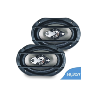 Par De Alto-falantes 6x9 Triaxial 200w 4 Ohms Melhor Custo Beneficio