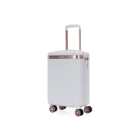 Mala Cavalera Viagem TSA C/ Cadeado ABS Reforçada - Branco