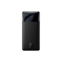Carregador Portátil Baseus Bipow Digital Display Power Bank 10000mAh 15W Preto,modelo PPBD10