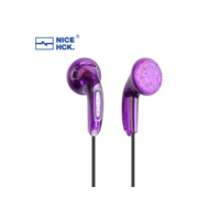 Nicehck traceless 3.5mm/tipo-c jogo de alta fidelidade earbud 15.4mm driver dinâmico com fio fone de ouvido baixo música esporte fone de ouvido com microfone vidoo pk2