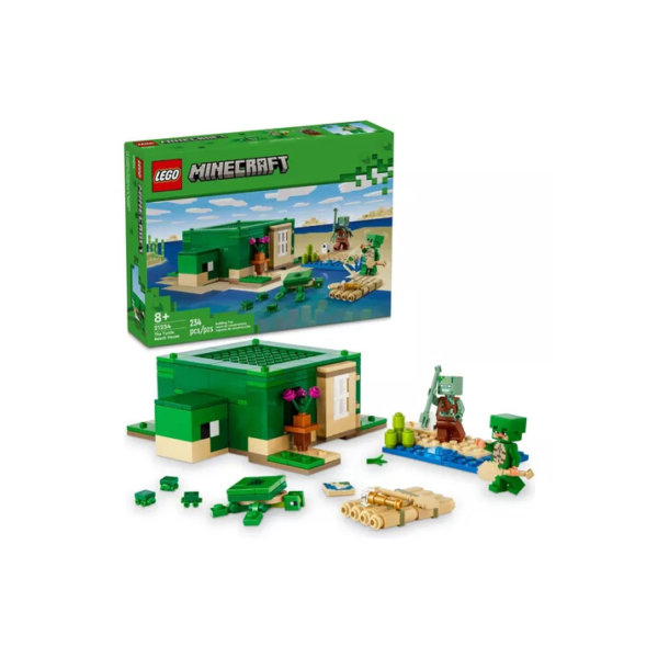 LEGO® Minecraft® A Casa Tartaruga de Praia 234 piezas