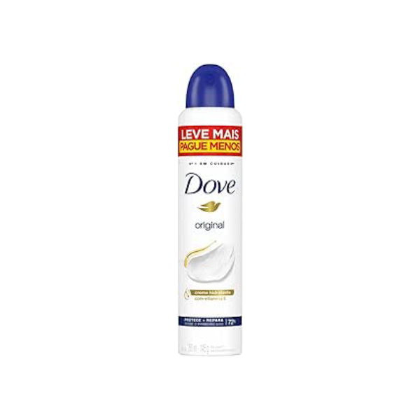 Dove Desodorante Antitranspirante Aerossol Original 250 ML, Leve Mais e Pague Menos