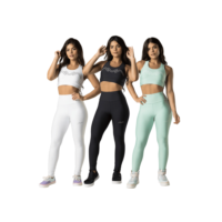 Conjunto Feminino Academia Top e Legging AVA Fitness Originals