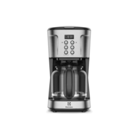 Cafeteira Elétrica Electrolux Digital 38 Xícaras Experience Programável com Timer Cor Inox (ECM30)