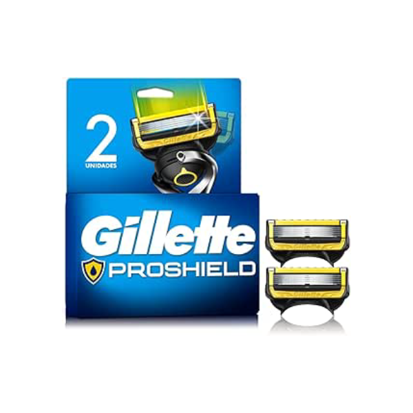 Gillette Carga Para Aparelho De Barbear Fusion Proshield 2 Unidades