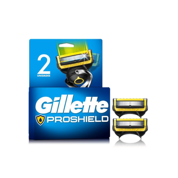 Gillette Carga Para Aparelho De Barbear Fusion Proshield 2 Unidades