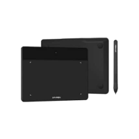 XP-PEN Mesa Digitalizadora Deco Fun S 15 x 10 cm, Tablet de desenho,com stylus,8192 níveis,para Mac, Windows,Chrome,Android,OSU! (Preto)