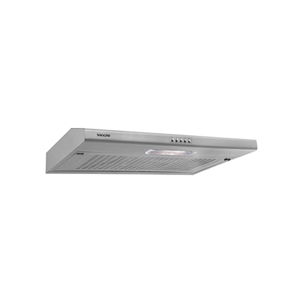 SUGGAR DEPURADOR DE AR SLIM C/MANTA 60CM PRATA 3 VELOCIDADES 110V DI601PR