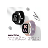 Pulseira Para Apple Watch Mag Invisible Imã 42mm 45mm 49mm