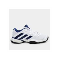 Tênis Infantil Adidas Barricade - Branco+Azul