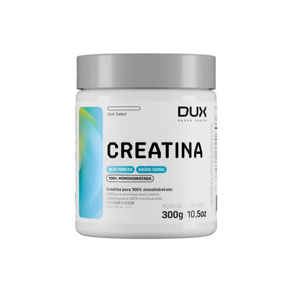 Creatina Dux Nutrition 300gr Monohidratada Pura Sabor Neutro