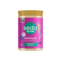 Seda Creme Para Pentear Boom Definição Pote 1Kg