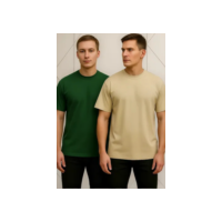 Kit 2 Oversized Camiseta 100% Algodão Streetwear Masculina