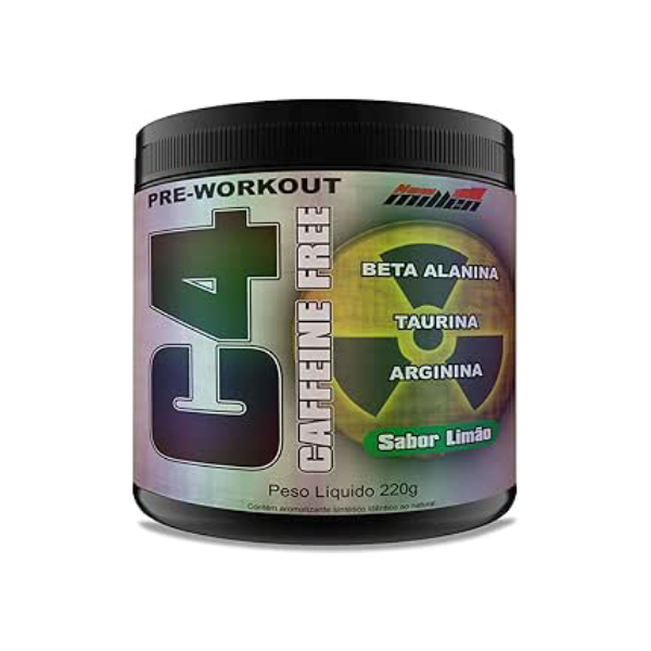 C4 Caffeine Free (220g), Limão