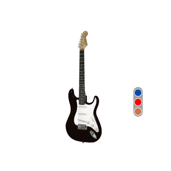 Guitarra Elétrica Stratocaster Queen's 6 Cordas P10 para o amplificador