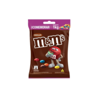 Confeito De Chocolate Ao Leite M&m's Para Comemorar Pacote 1kg