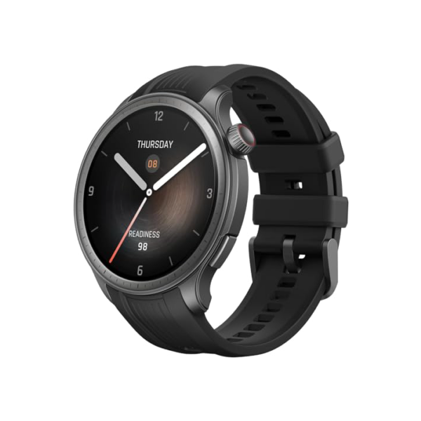 Amazfit Balance With ZEPP FLOW Smart Watch 46mm with Bluetooth Calling, 14-Day Battery Life, 150+ Sports Modes, for Android ISO (Black)