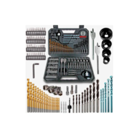 Bosch kit jogo maleta titanio 103 peças brocas pontas bits