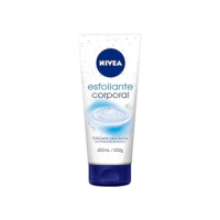 NIVEA Esfoliante Corporal para Banho 200ml - Auxilia na renovação celular, com vitamina E, enriquecido com pérolas azuis, textura cremosa, remove impurezas, proporciona maciez para a pele