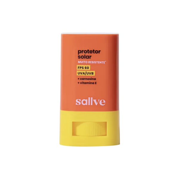 Protetor Solar Bastão FPS 60 Sallve 15g