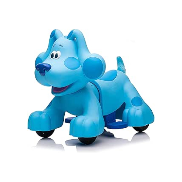 Bang Toys Cachorro Elétrico Rideamals Blue's Clues 6V Recarregável Azul