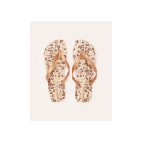 chinelo ipanema happy animal print bege