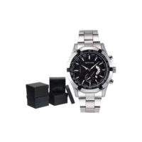 Relógio Masculino Pulseira Aço Mstianq 46mm Quartzo