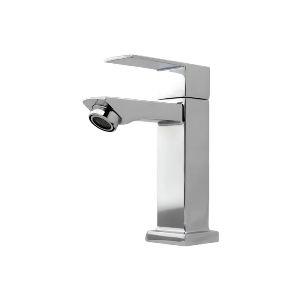 Torneira De Banheiro Lavabo Luxo Metal Cromada Moderna Inox