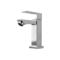 Torneira De Banheiro Lavabo Luxo Metal Cromada Moderna Inox