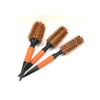 Kit 3 Escovas Profissionais De Cabelo Cerdas Javali e Nylon