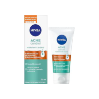 NIVEA Hidratante Facial Acne Control - Ajuda a combater 99% das bactérias causadoras da acne, controla a oleosidade, proporciona efeito matte, remove células mortas, reduz a vermelhidão
