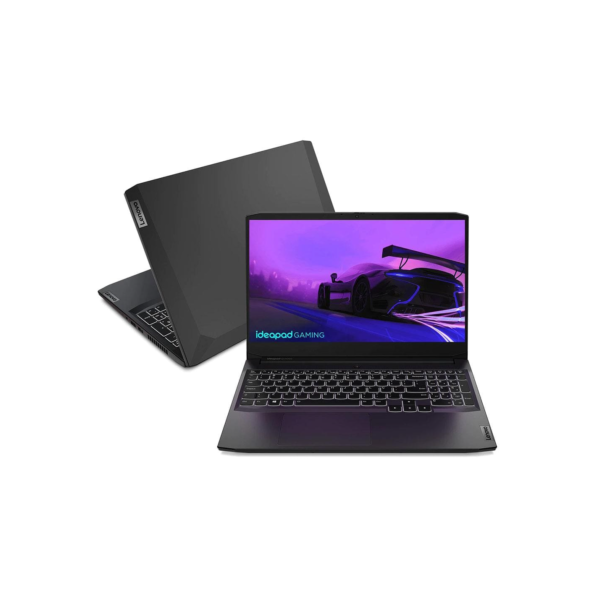 Notebook Gamer Lenovo IdeaPad Gaming 3i com Intel Core i5, 8GB, 512GB SSD, Tela Full HD 15,6", Windows 11 e NVIDIA GeForce GTX 1650 - 82MG0009BR